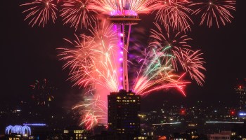 Space Needle Fireworks