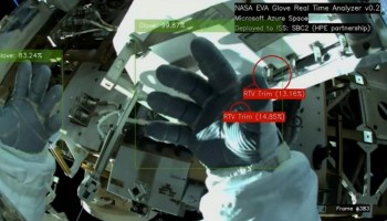 Astronaut glove inspection