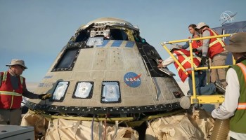 Starliner after landing