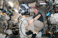 Robotics research conducted on space station in zero-G