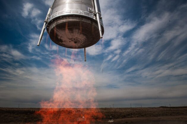 Stoke Space's rocket "hop" test