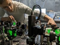 Neurophs co-founder Andrew Traverso in lab